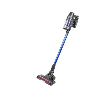 Vacuum Cleaner Floor Sweeper Blue Cordless Stick Bagless