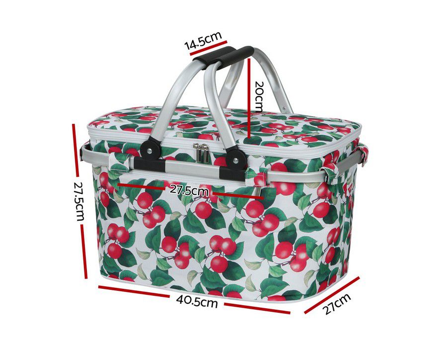 Buy Picnic Basket Premium Set Outdoor Camping Hamper Folding Insulated E2717331582 Mega