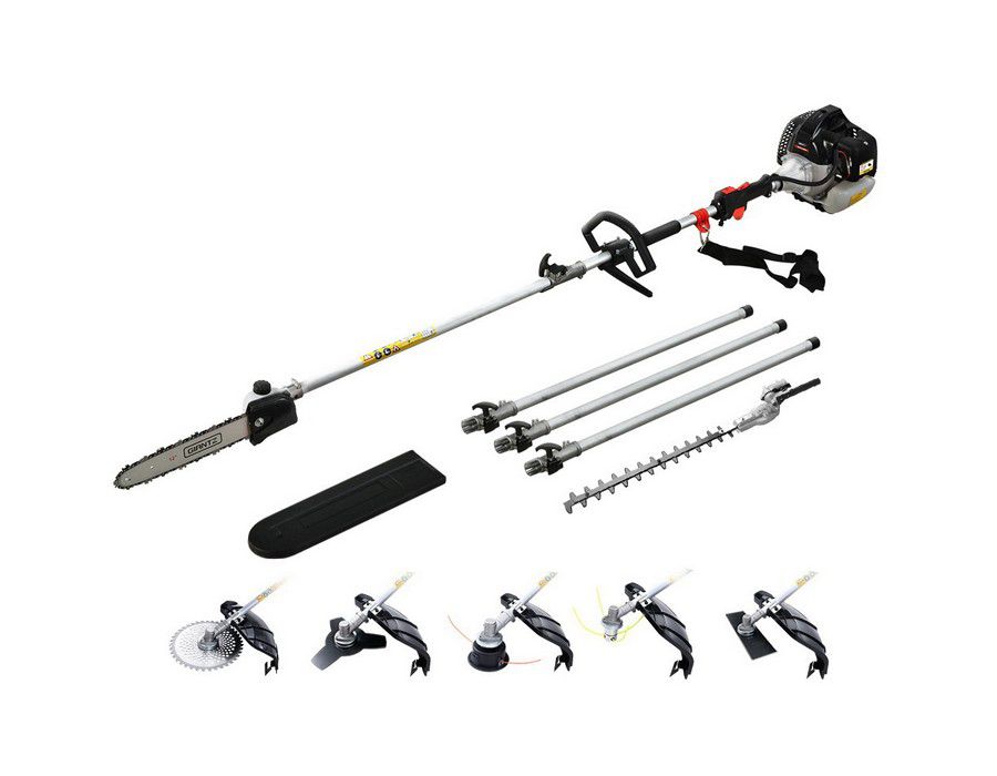 Chainsaw Pole Pruner Wood Cutter (65cc) Petrol Black